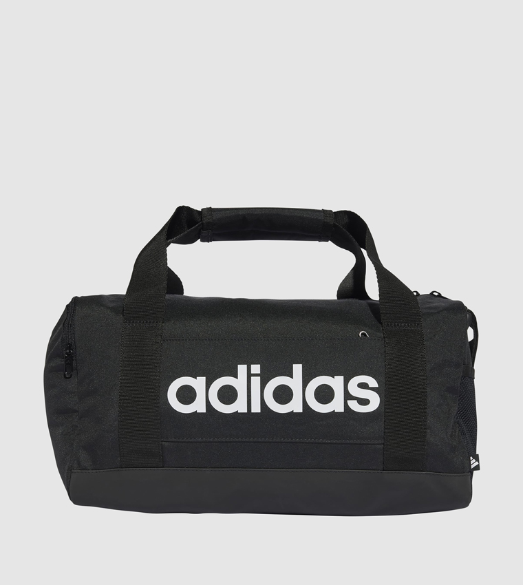 Logo Printed Linear Duffle Bag