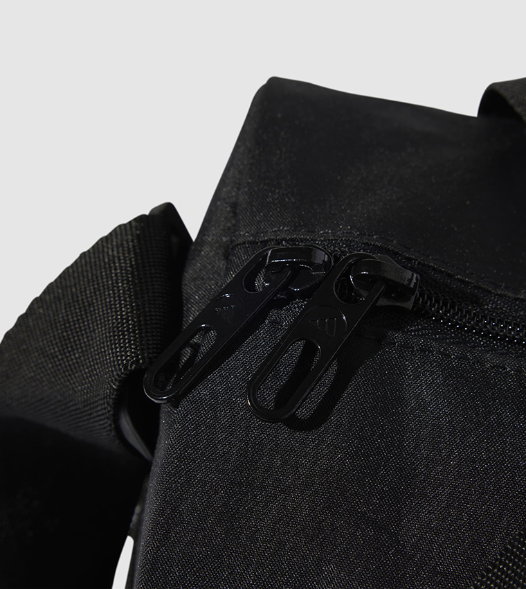 Logo Printed Linear Duffle Bag