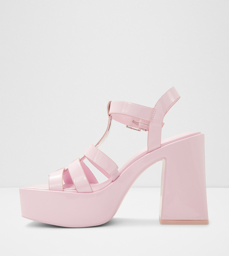 JENI Ankle Strap Platform Heel Sandals