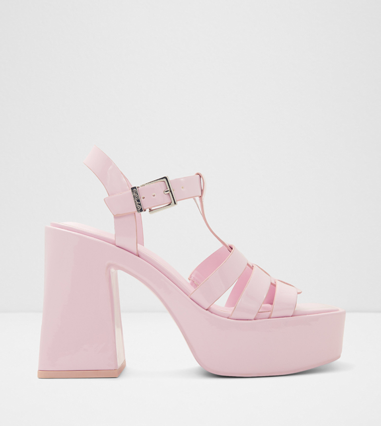 JENI Ankle Strap Platform Heel Sandals