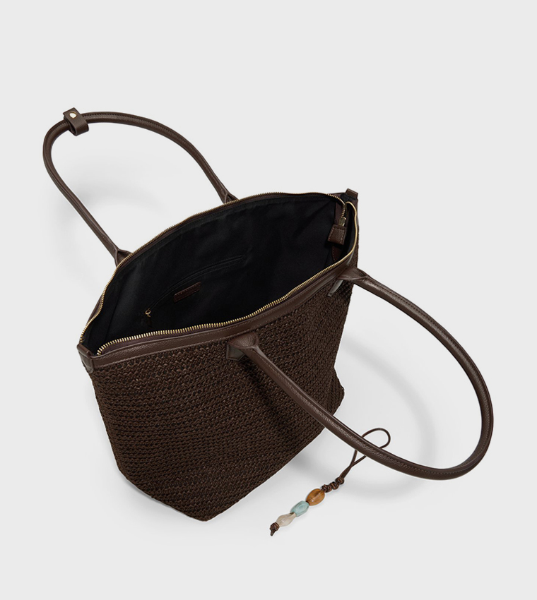 JETTIE Patterned Tote Bag