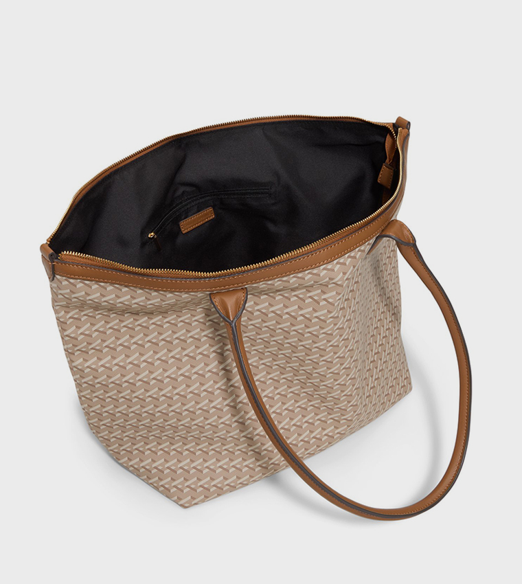 JETTIE Patterned Tote Bag