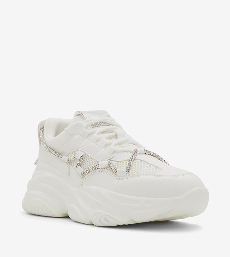 Chunky shoes white shop