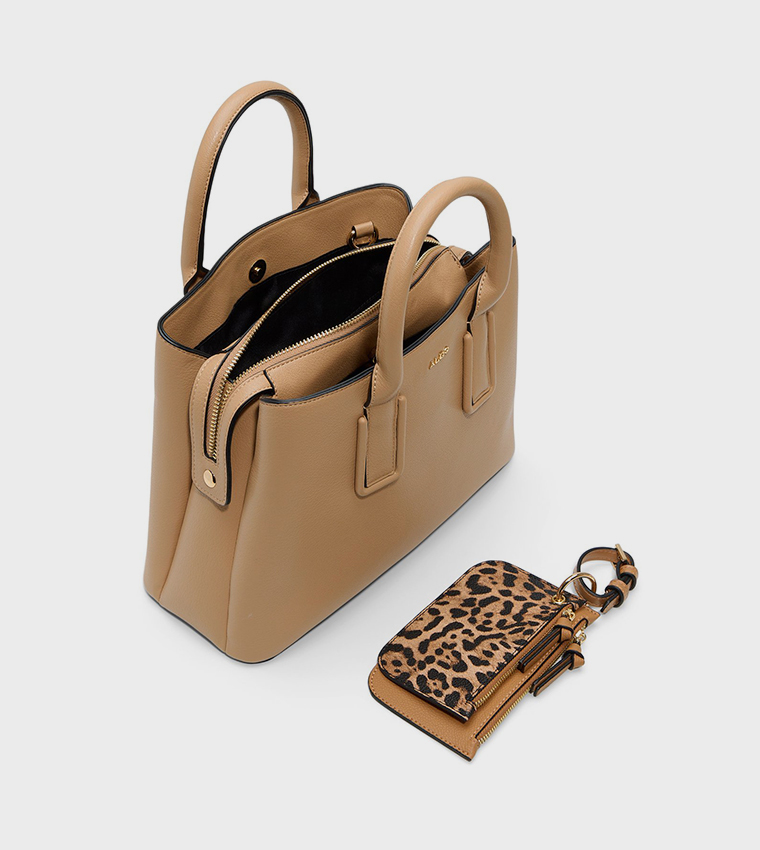 JEYNNA Textured Satchel Bag