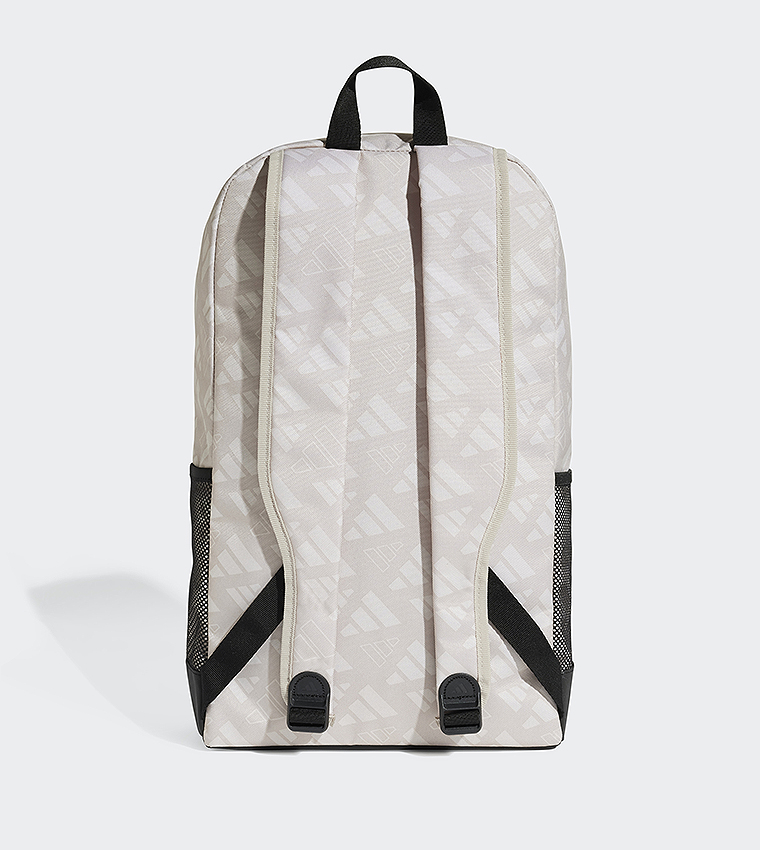 Linear Logo Patterned Backpack