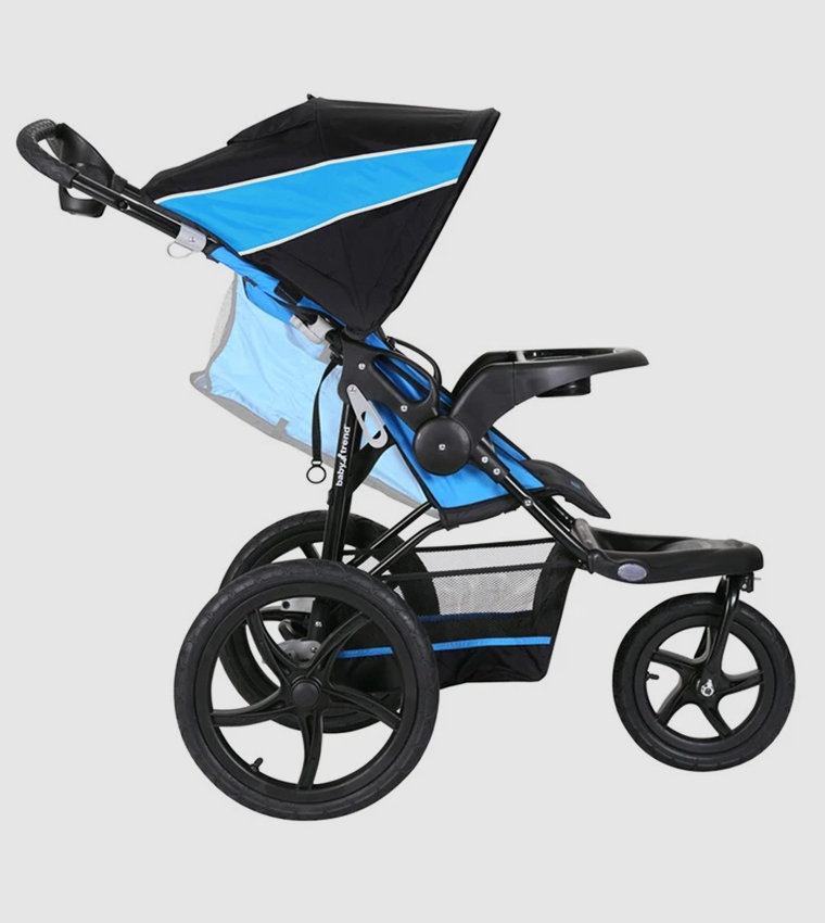 Buy BABY TREND Xcel Jogger Stroller Mosaic Blue In Blue 6thStreet