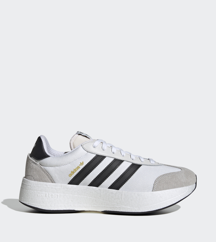 Buy Adidas CITY RNR Lace Up Walking Shoes In White 6thStreet Qatar