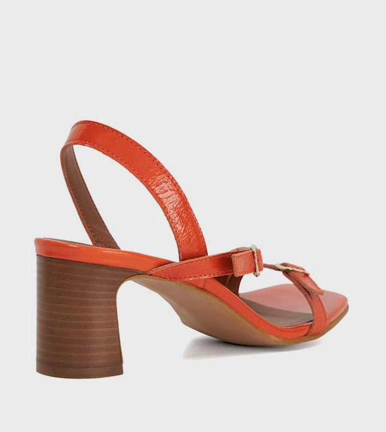 JIA Open Toe Block Heel Sandals