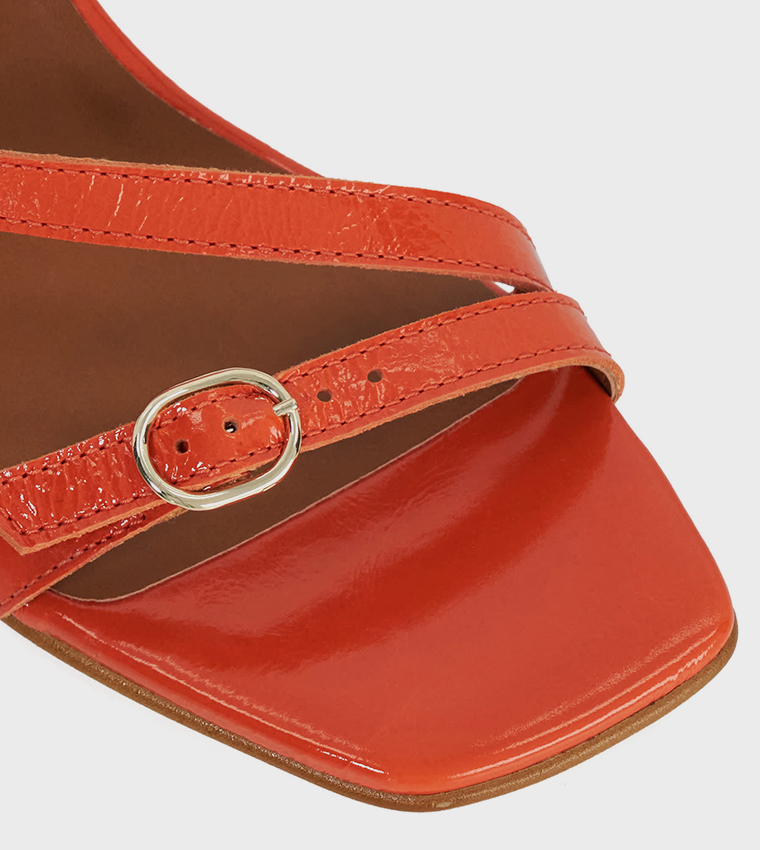 JIA Open Toe Block Heel Sandals