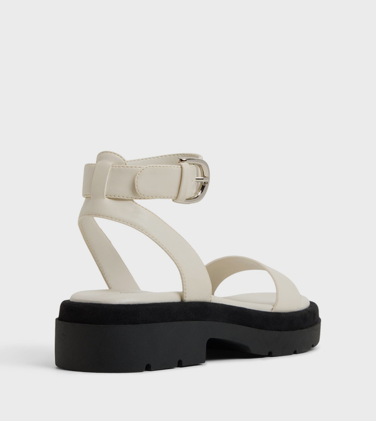JOELLLE Ankle Strap Platform Sandals
