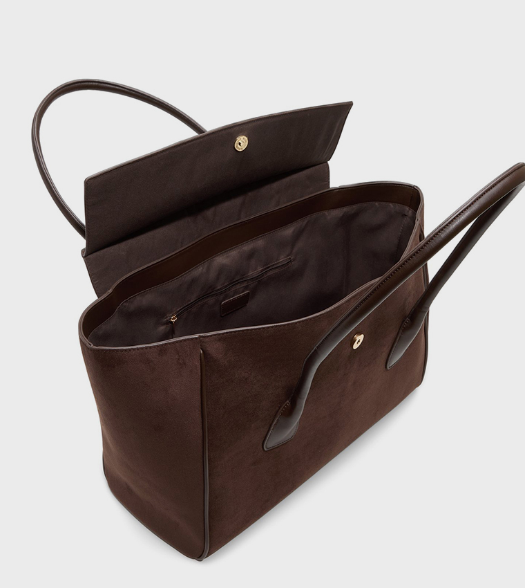 JOSIIE Solid Tote Bag