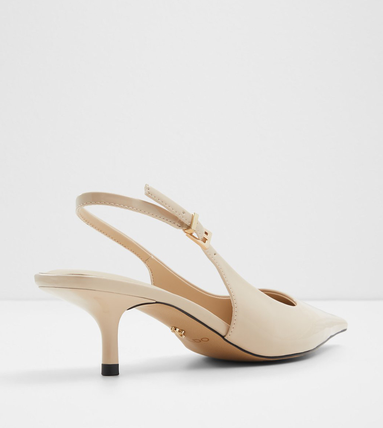 JOSITA Textured Slingback Pumps