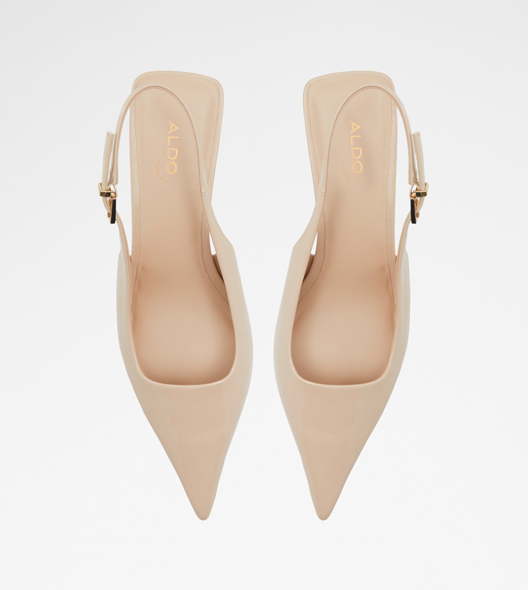 JOSITA Textured Slingback Pumps