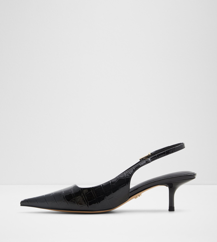 JOSITA Textured Slingback Pumps