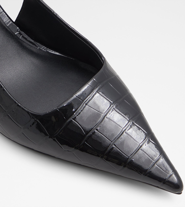 JOSITA Textured Slingback Pumps