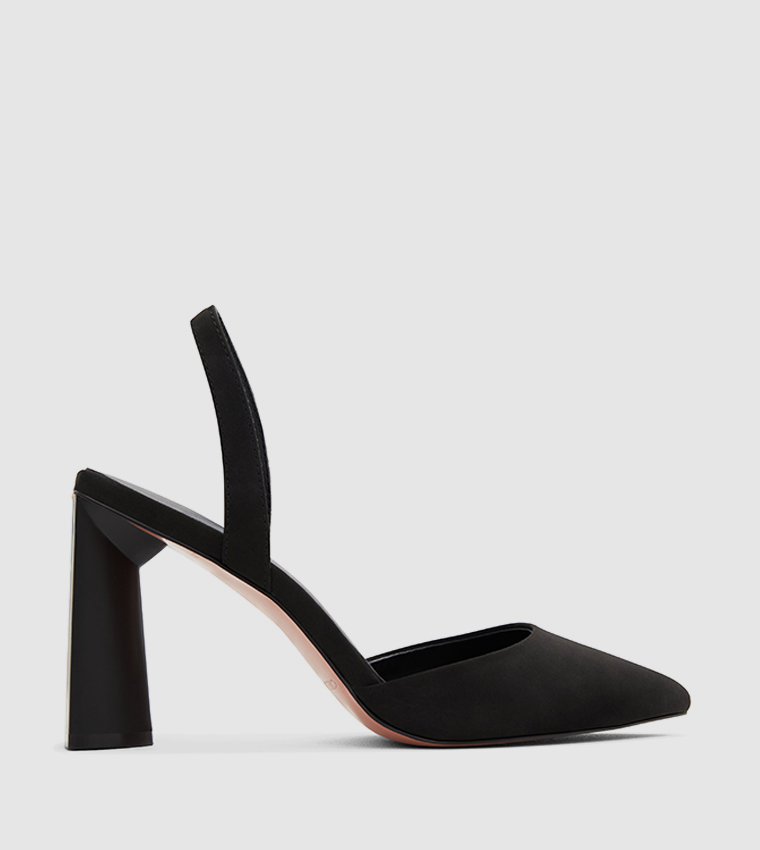 Slingback chunky heels best sale
