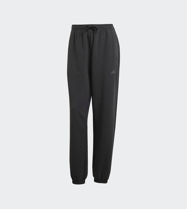 Drawstring Waist Warm-Up Active Joggers