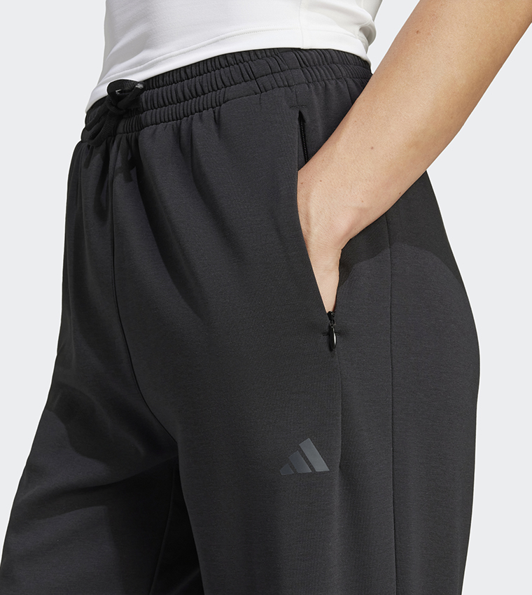 Drawstring Waist Warm-Up Active Joggers