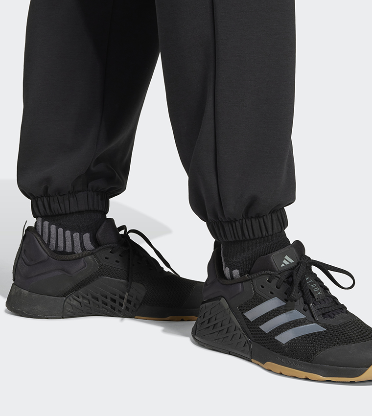 Drawstring Waist Warm-Up Active Joggers