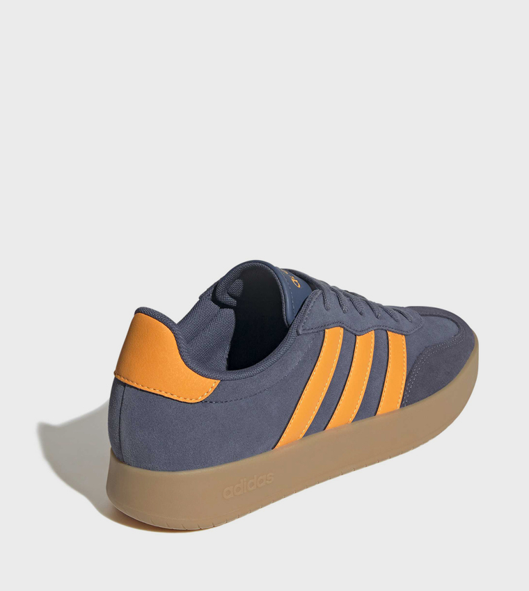 BARREDA Stripe Detail Lace-Up Sneakers