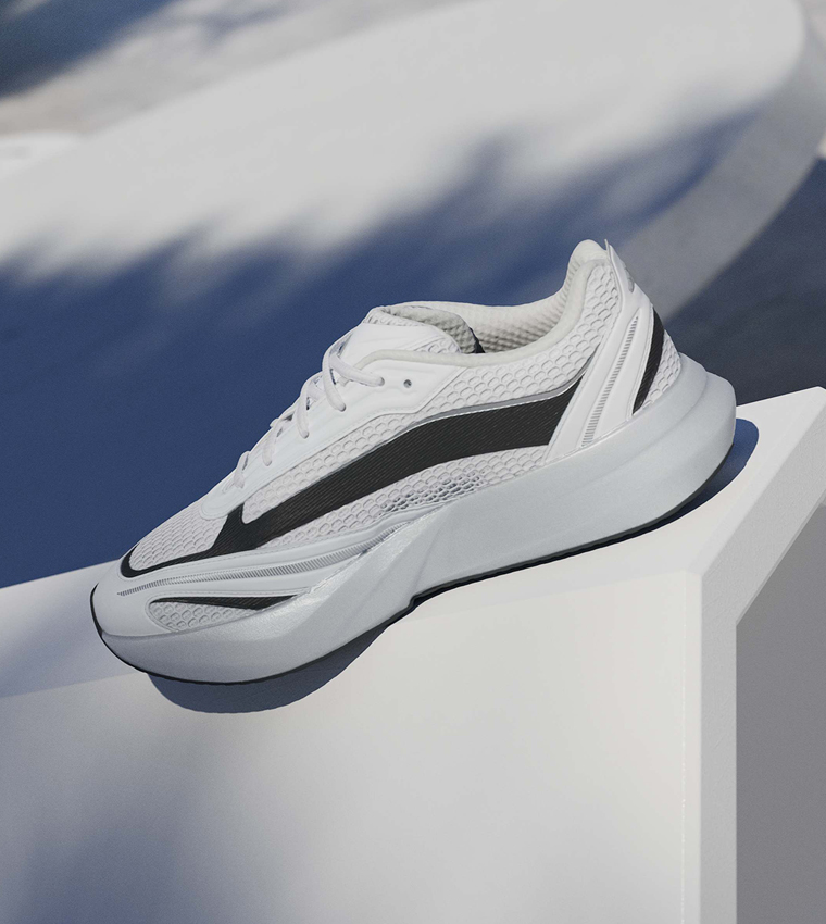 LIGHTBLAZE GLOW Color Block Lace-Up Sneakers