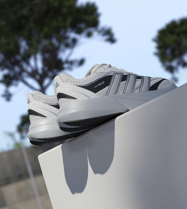 LIGHTBLAZE GLOW Color Block Lace-Up Sneakers