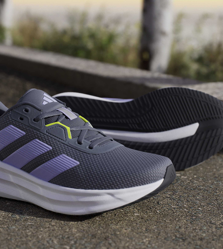 GALAXY 7 Stripe Detail Lace-Up Running Shoes