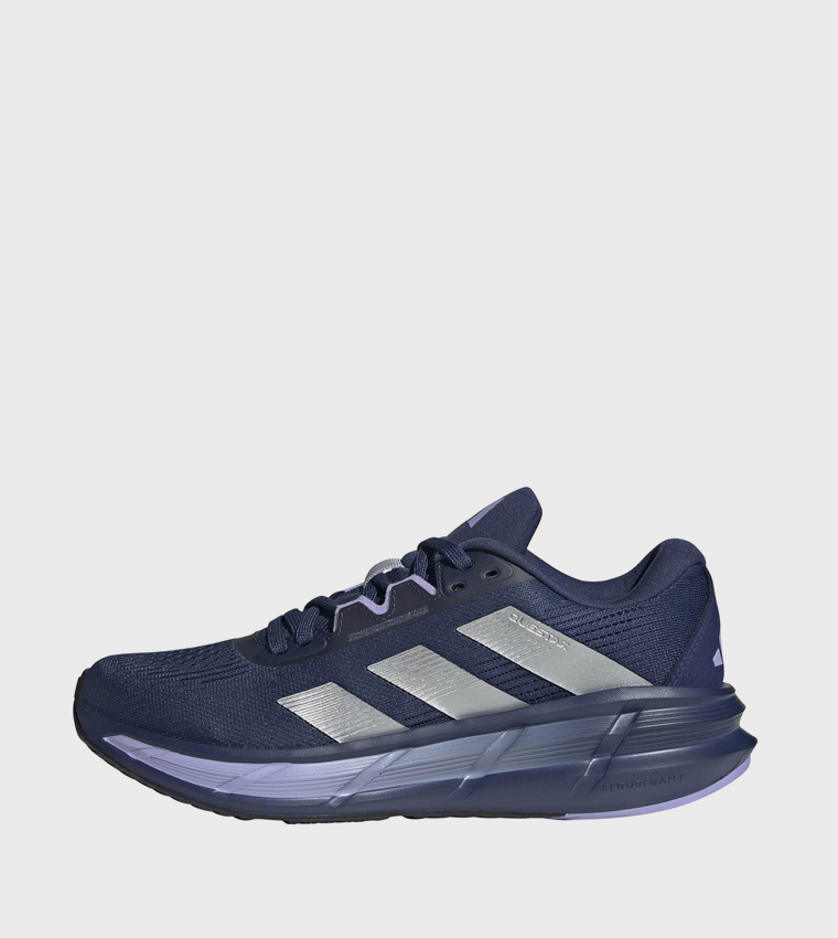 QUESTAR 3 Stripe Detail Lace-Up Running Shoes