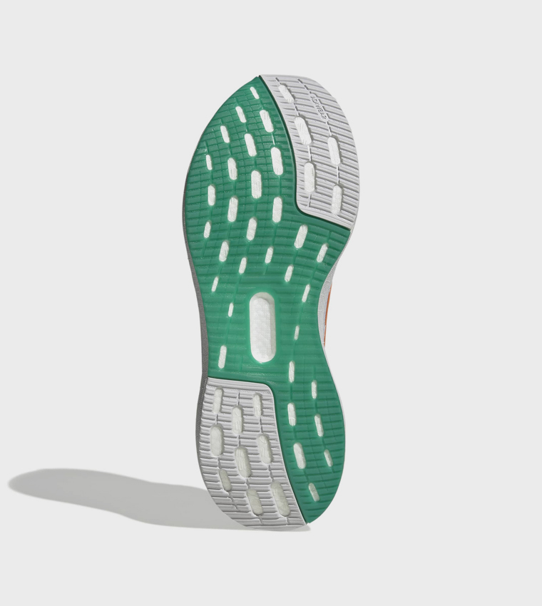 PUREBOOST 5 CLIMACOOL Stripe Detail Lace-Up Running Shoes