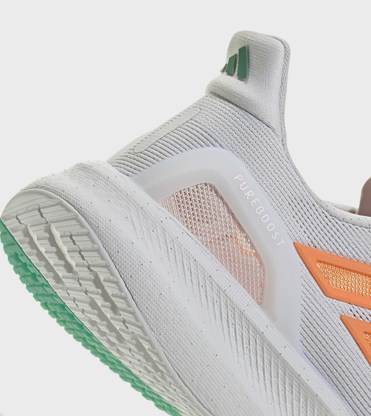 PUREBOOST 5 CLIMACOOL Stripe Detail Lace-Up Running Shoes