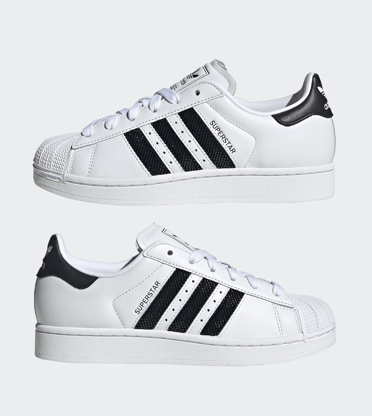 SUPERSTAR II Striped Low-Top Sneakers