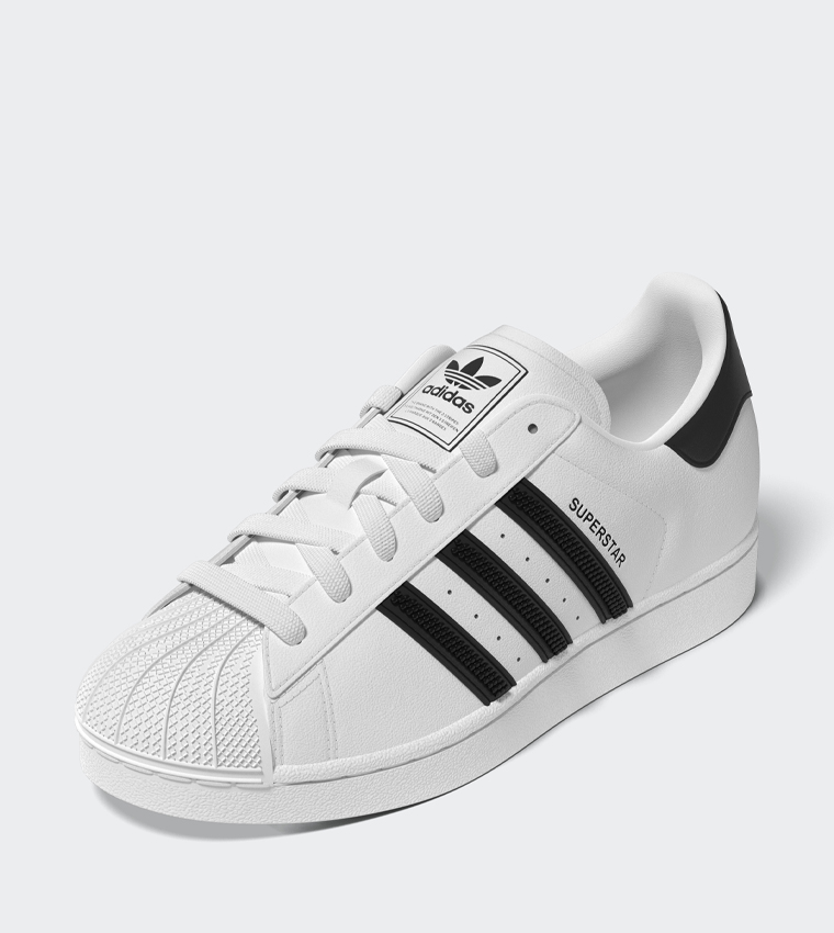 SUPERSTAR II Striped Low-Top Sneakers