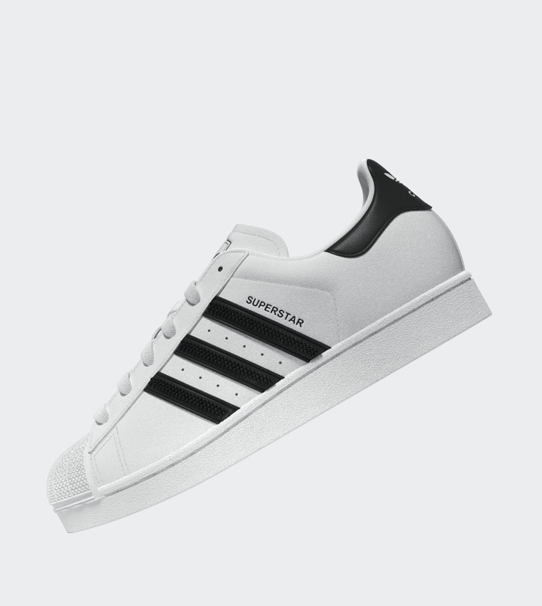 SUPERSTAR II Striped Low-Top Sneakers