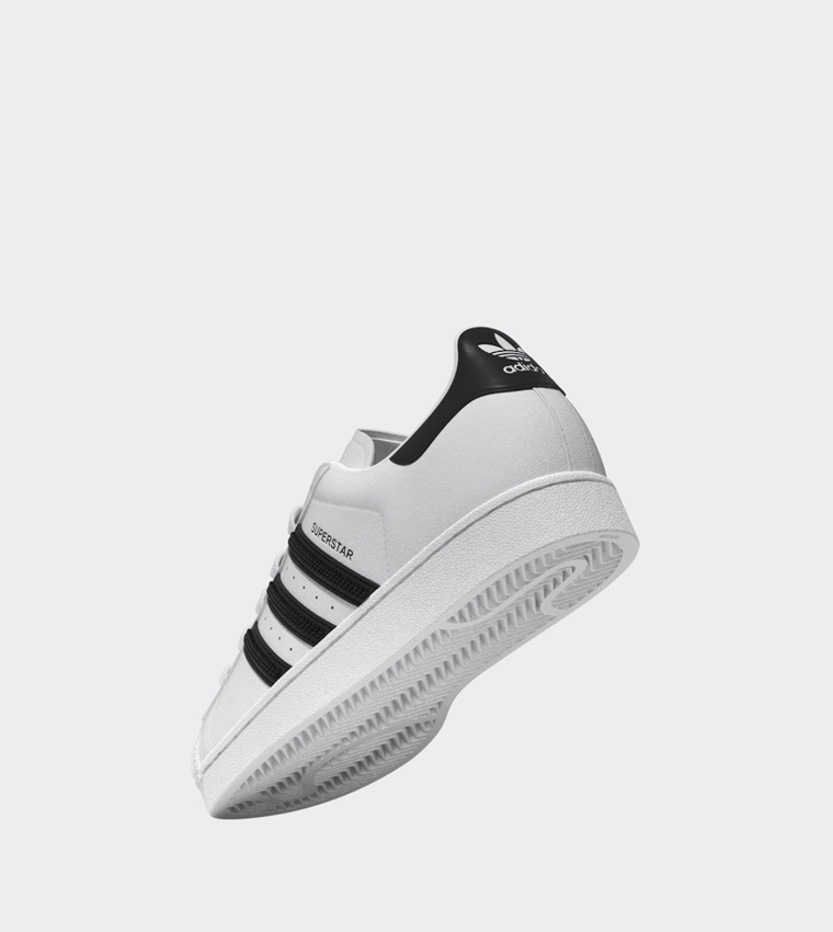 Buy Adidas SUPERSTAR II Striped Low Top Sneakers In White