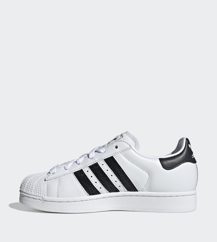 SUPERSTAR II Striped Low-Top Sneakers