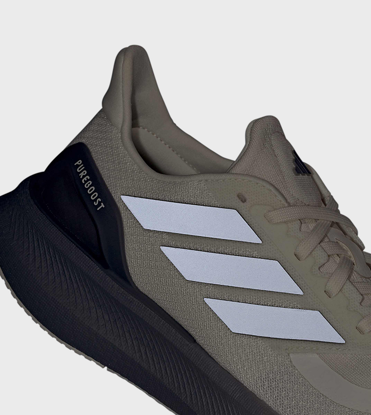 PUREBOOST 5 Stripe Detail Lace-Up Running Shoes