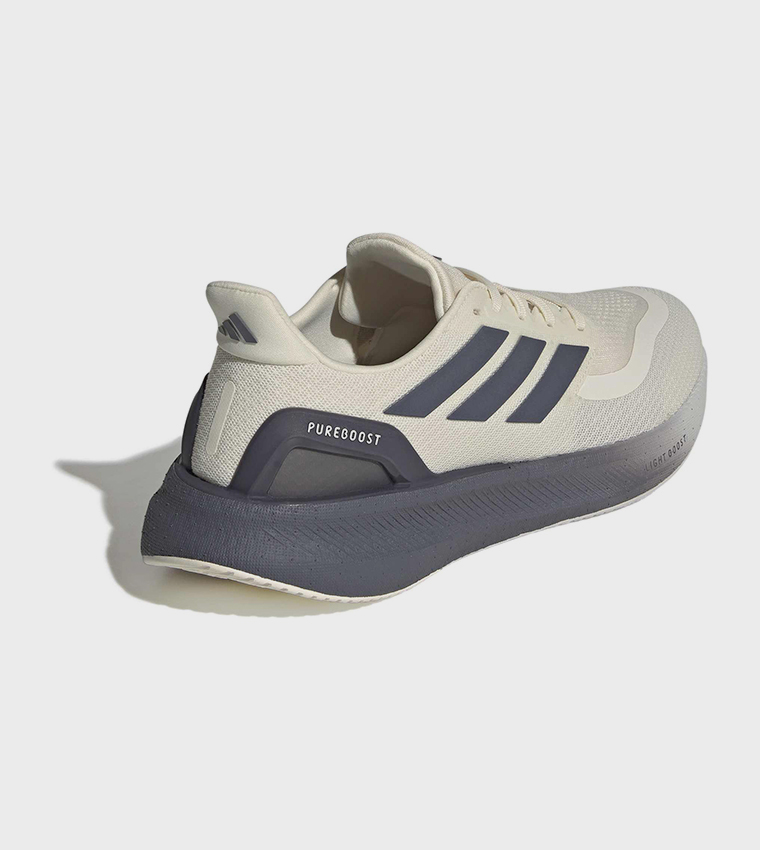 PUREBOOST 5 Stripe Detail Lace-Up Running Shoes