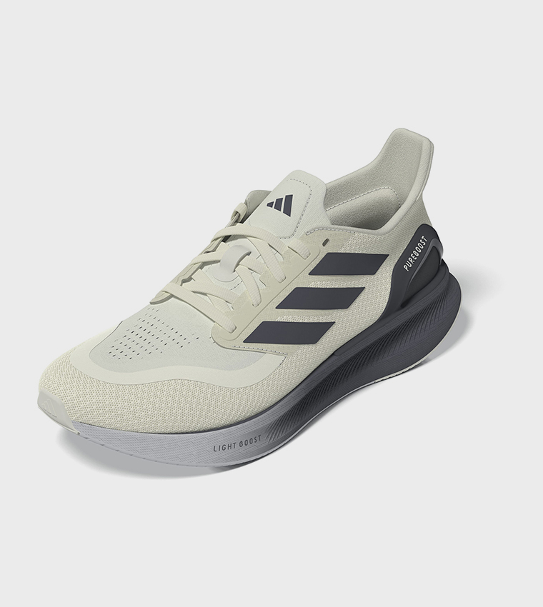 PUREBOOST 5 Stripe Detail Lace-Up Running Shoes