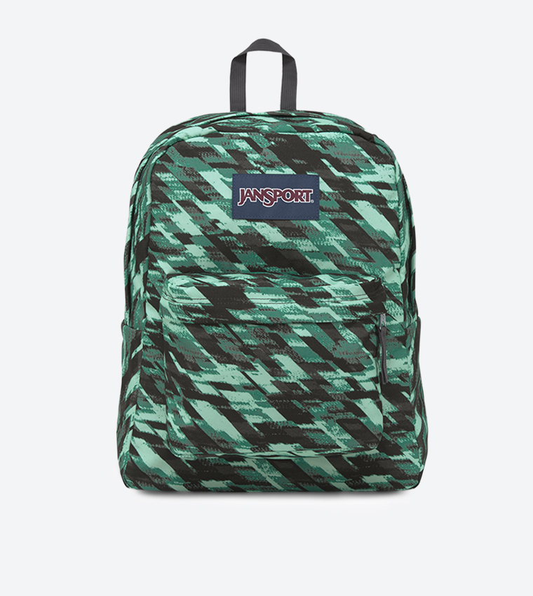 Buy Jansport Dash Static Green Superbreak Backpack In Green 6thStreet UAE