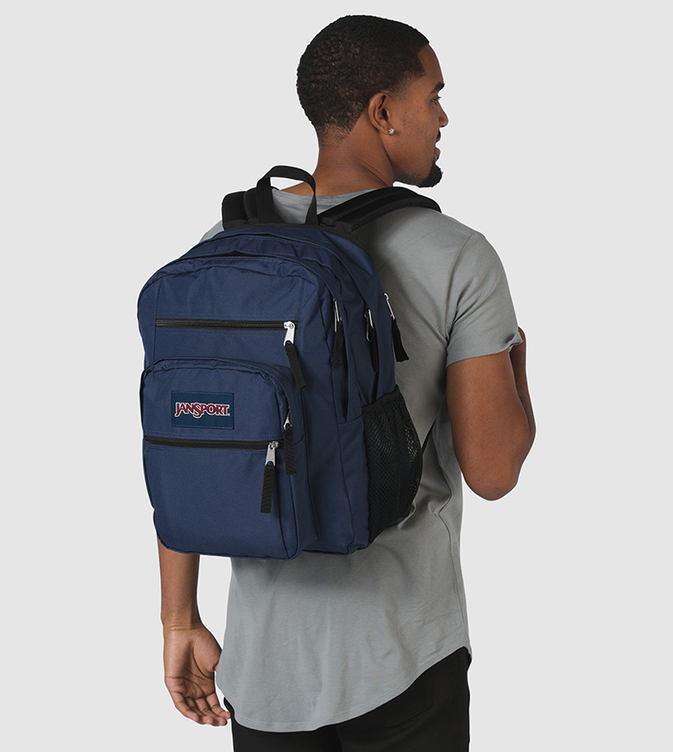 Big Student Backpack-Navy