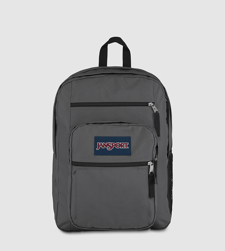 Big Student Backpack-Grey