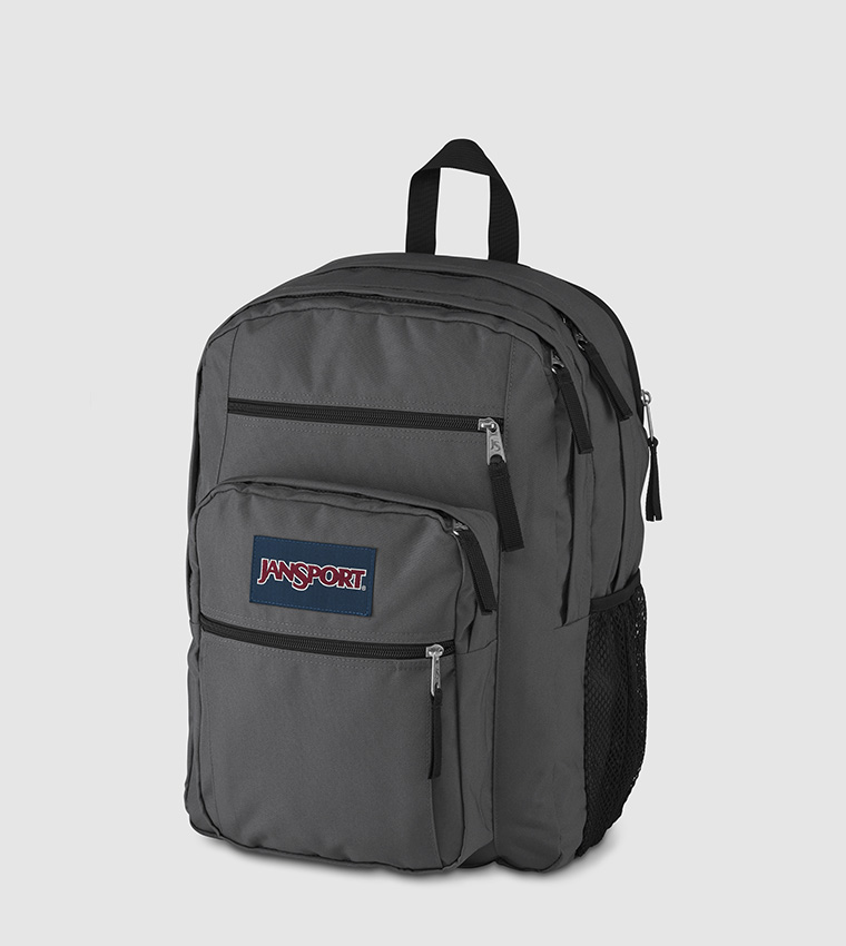 Big Student Backpack-Grey