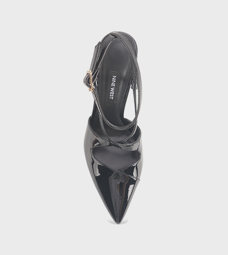 JULENA Ankle Strap Pumps