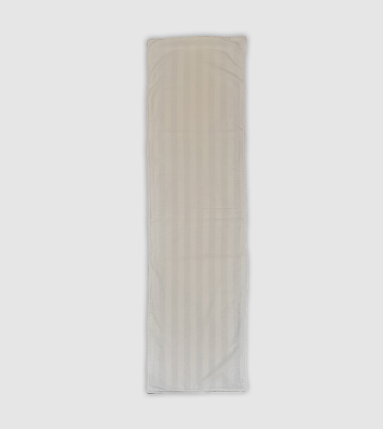 Buy HIS & HERS Woven Table Runner In Grey | 6thStreet Qatar