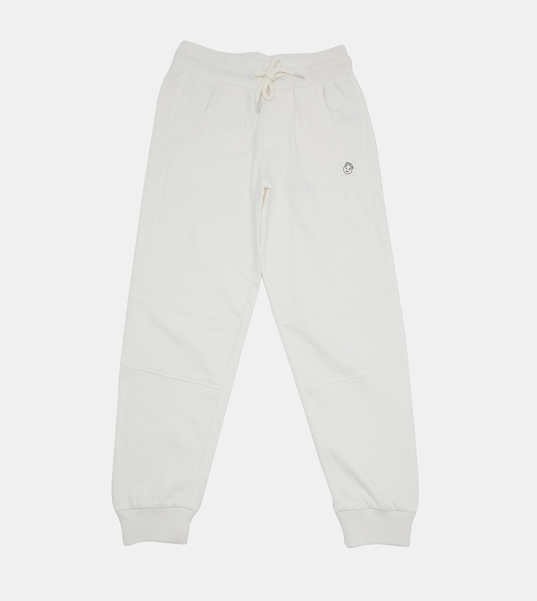 White sweatpants hot sale for kids