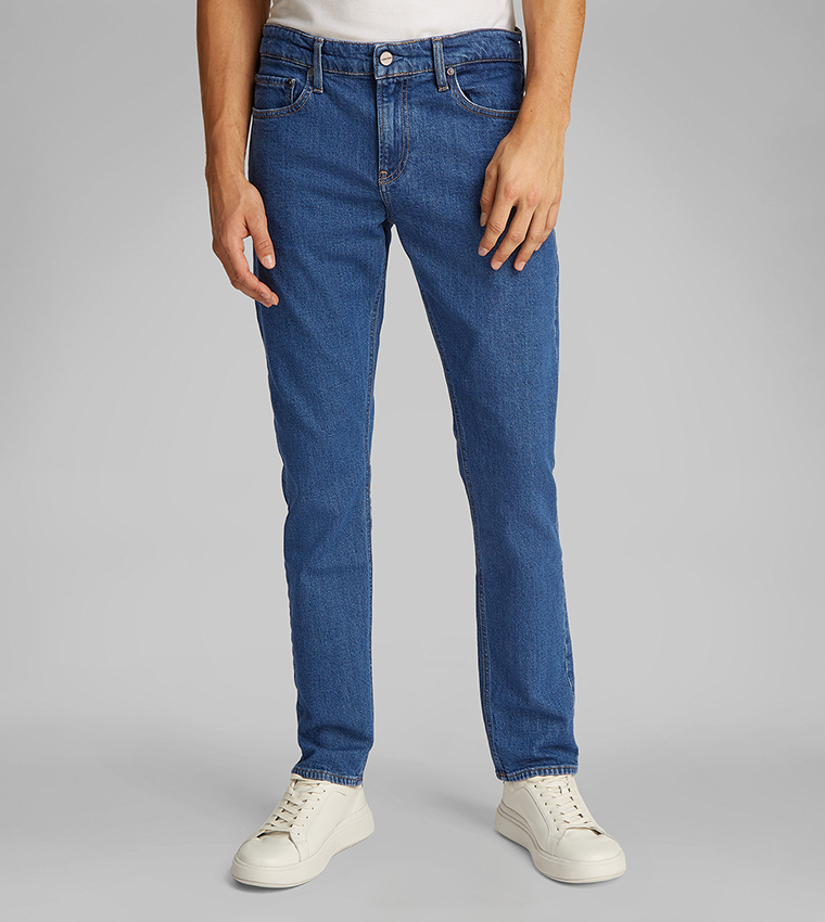 Washed Slim Fit Jeans