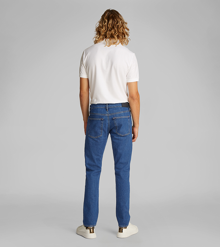 Washed Slim Fit Jeans