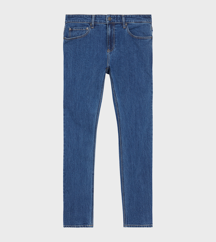 Washed Slim Fit Jeans