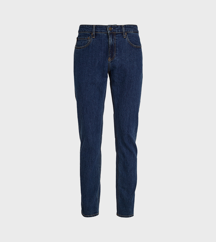 Washed Slim Fit Jeans