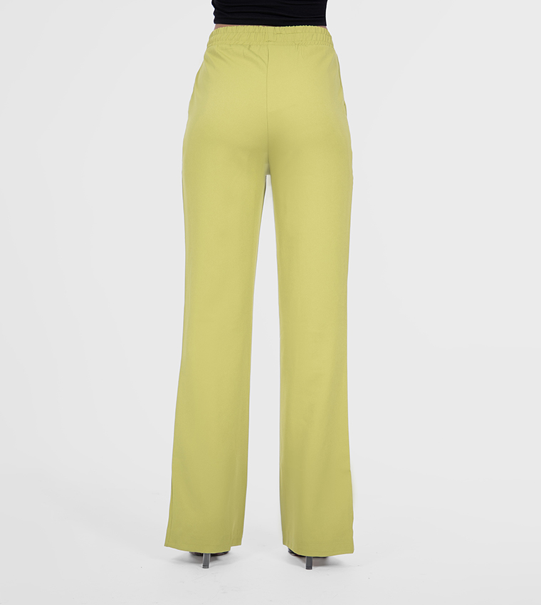 Buttoned Flared Pants